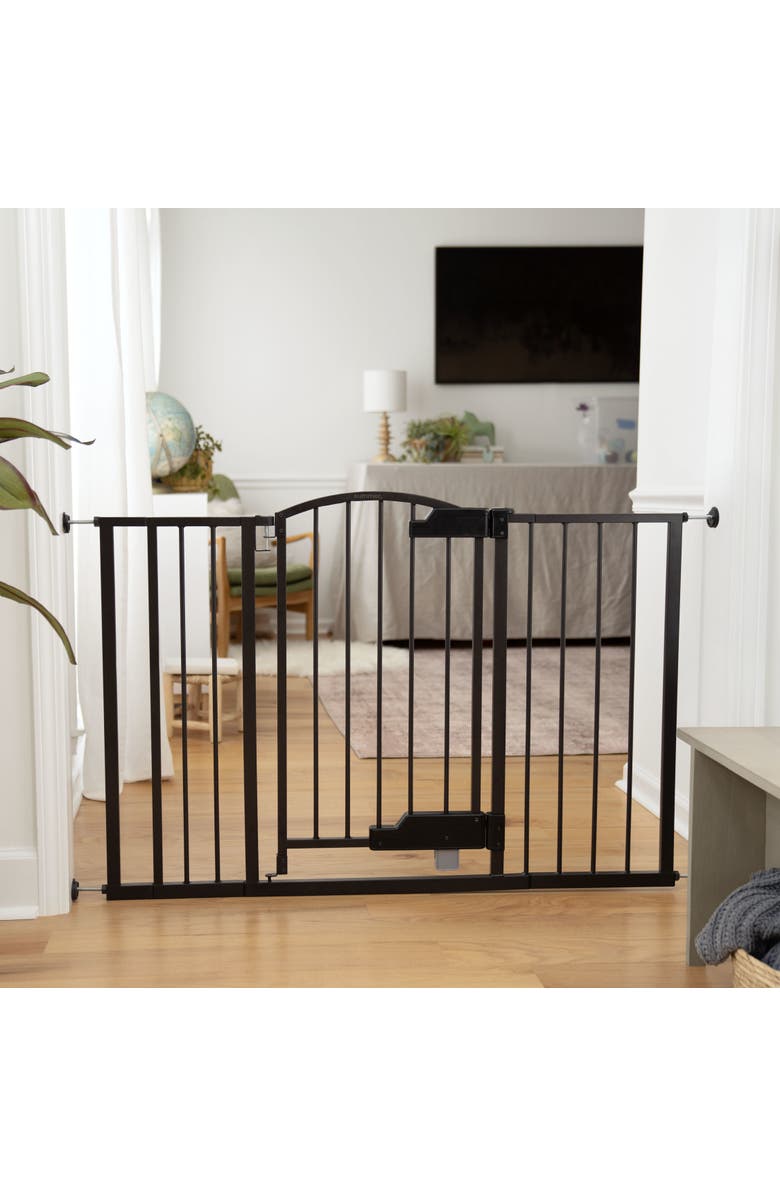 INGENUITY Thruway 52W Series Wide Safety Pet and Baby Gate, Main, color, Bronze