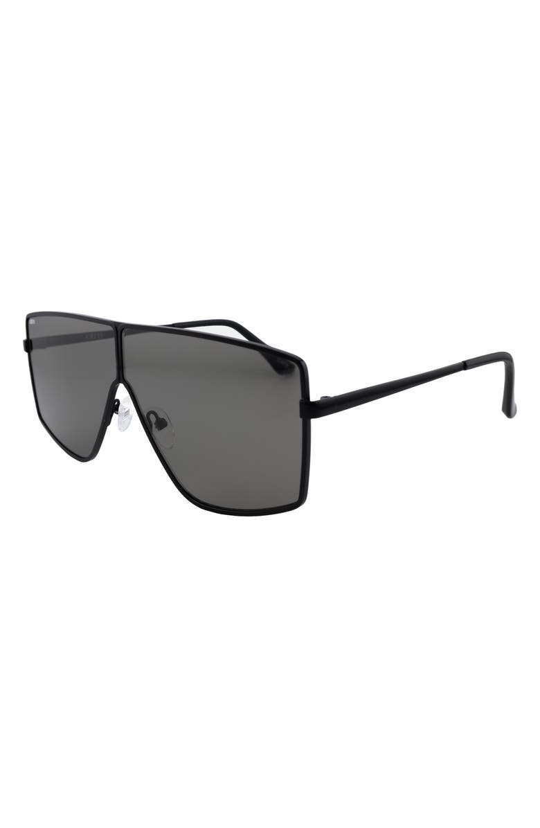 OTRA EYEWEAR Juno Navigator Sunglasses, Alternate, color, Black/ Smoke