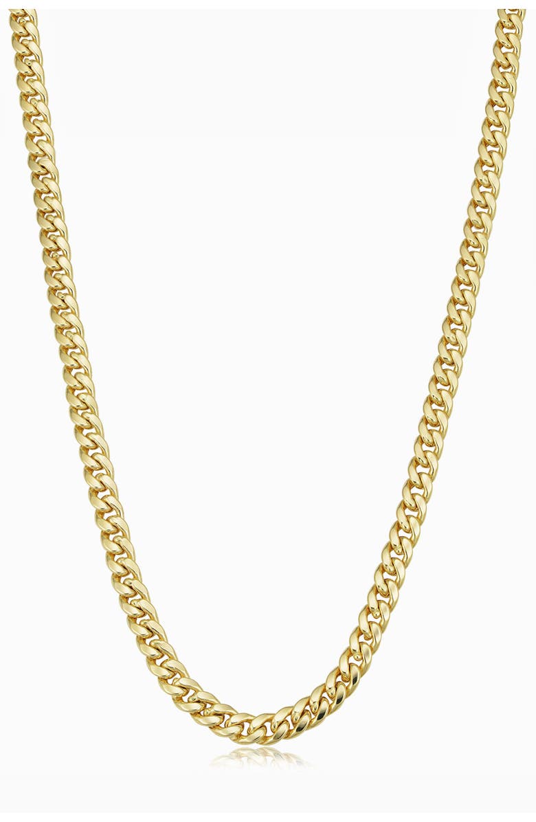 Oradina 14K Gold Estate Cuban Bold Chain Necklace, Main, color, Yellow Gold