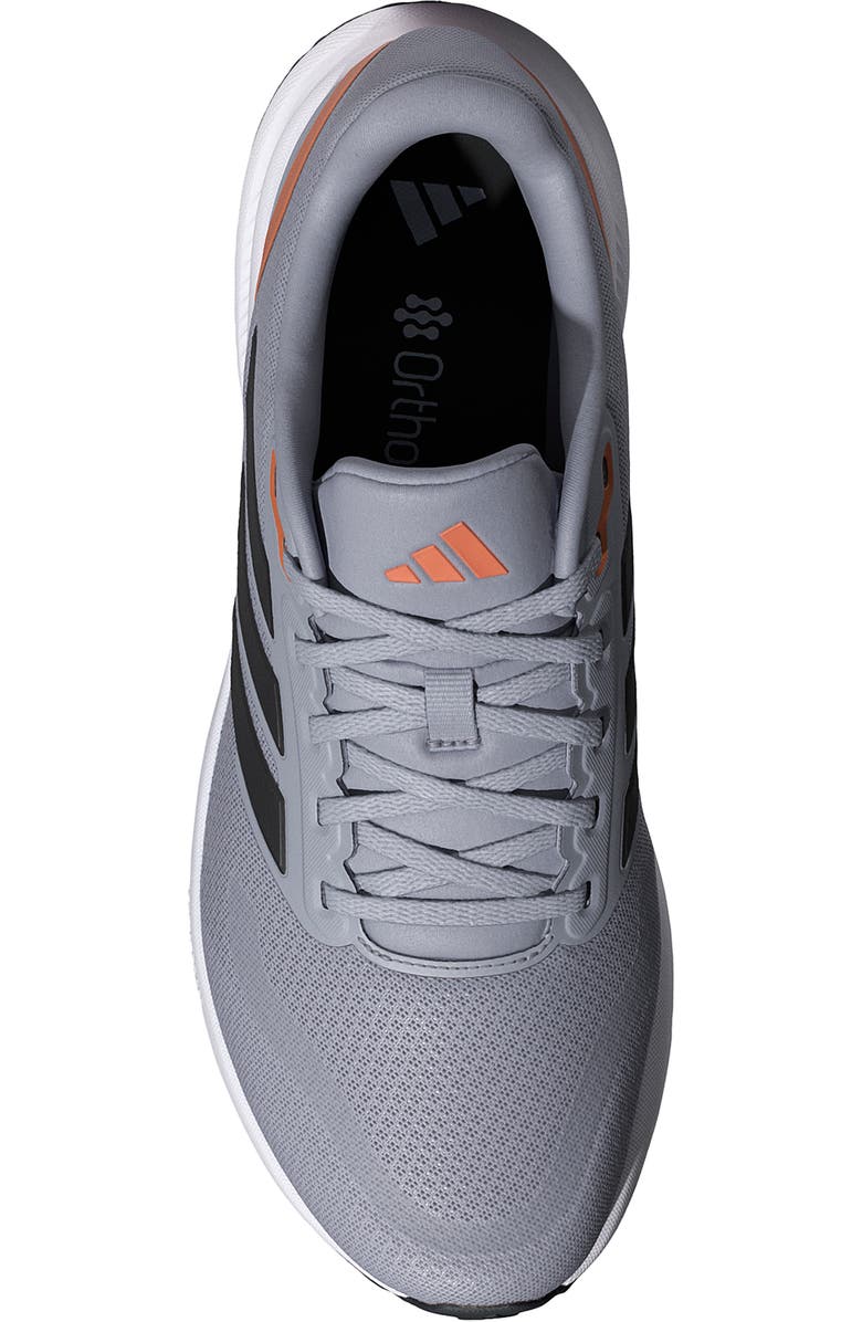 adidas Run Falcon 5 Running Shoe, Alternate, color, Silver/ Core Black/ Orange