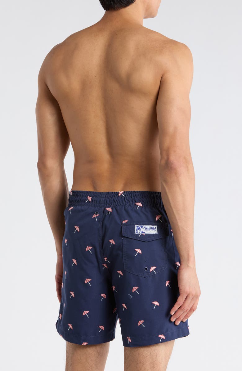 Trunks Surf & Swim Co. Sano 6.5-Inch Swim Shorts, Alternate, color, Marine