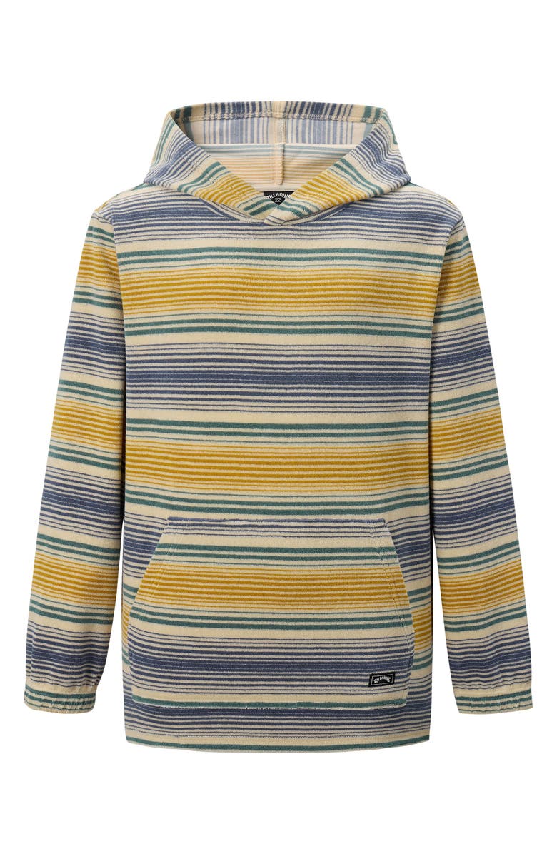 Billabong Kids' Flecker French Terry Hoodie, Main, color, Chino