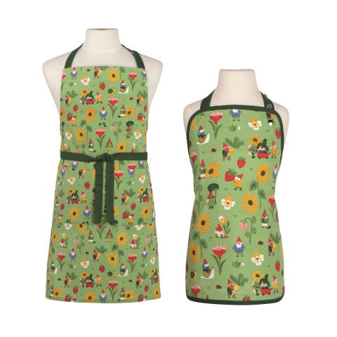 Mom and Kid Apron Set - Set of 2