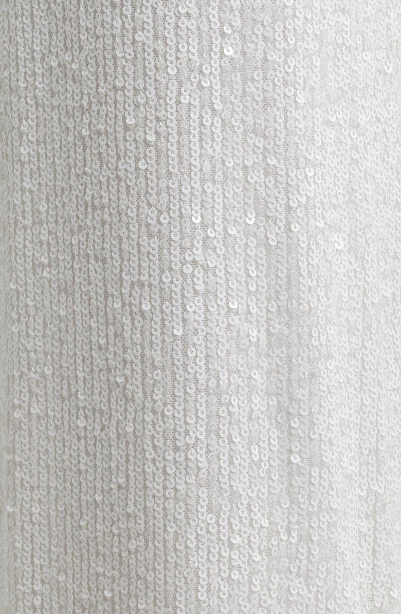 Anne Klein Hollywood Waist Sequin Wide Leg Pants, Alternate, color,