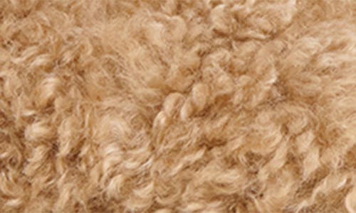 Apparis Misha Faux Fur Mule Slipper In Brown