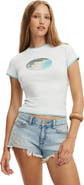 Cotton On Women's The Double Layer Tiny Graphic Tee
