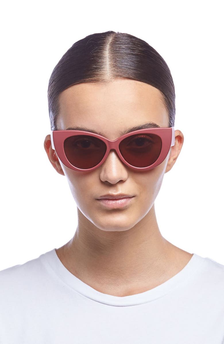 Le Specs Feline Fine 54mm Cat Eye Sunglasses, Alternate, color,