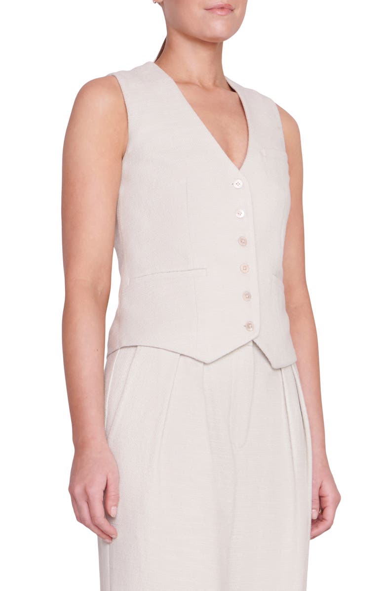 STAUD Brett Cotton Blend Dobby Vest, Alternate, color,