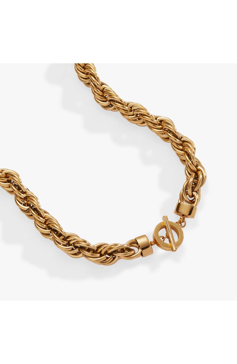 Alex and Ani Large Rope Chain Toggle Necklace, Alternate, color,