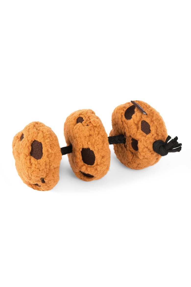 Pup Cup Cafe, Cookies N Treats Plush Dog Toy, Squeaker & Crinkle, Alternate, color, Multicolored