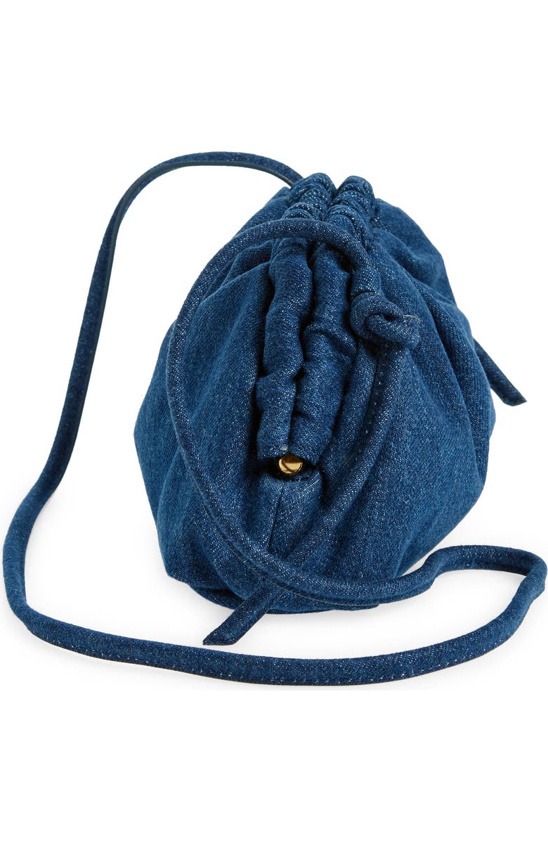 Mansur Gavriel Mini Cloud Leather Clutch, Alternate, color,