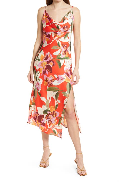 Faith Floral Print Slipdress