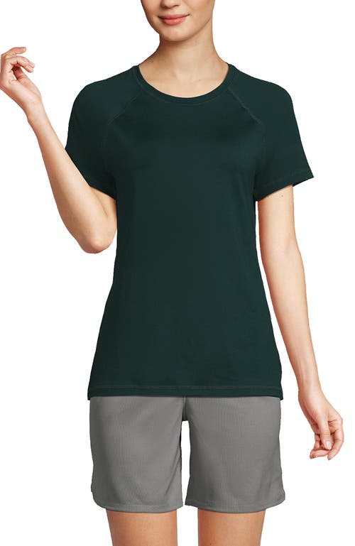 LANDS' END LANDS' END SCHOOL UNIFORM  SHORT SLEEVE ACTIVE TEE 