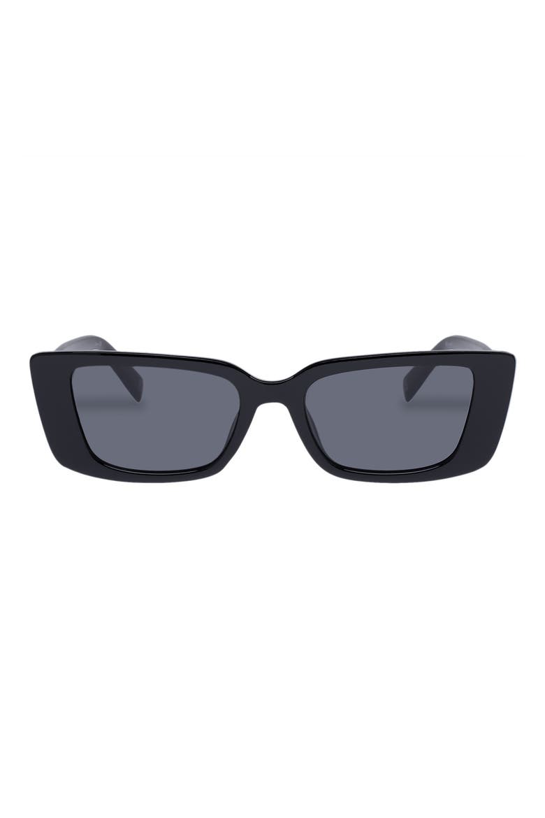 Novae 51mm Cat Eye Sunglasses, Main, color, BLACK