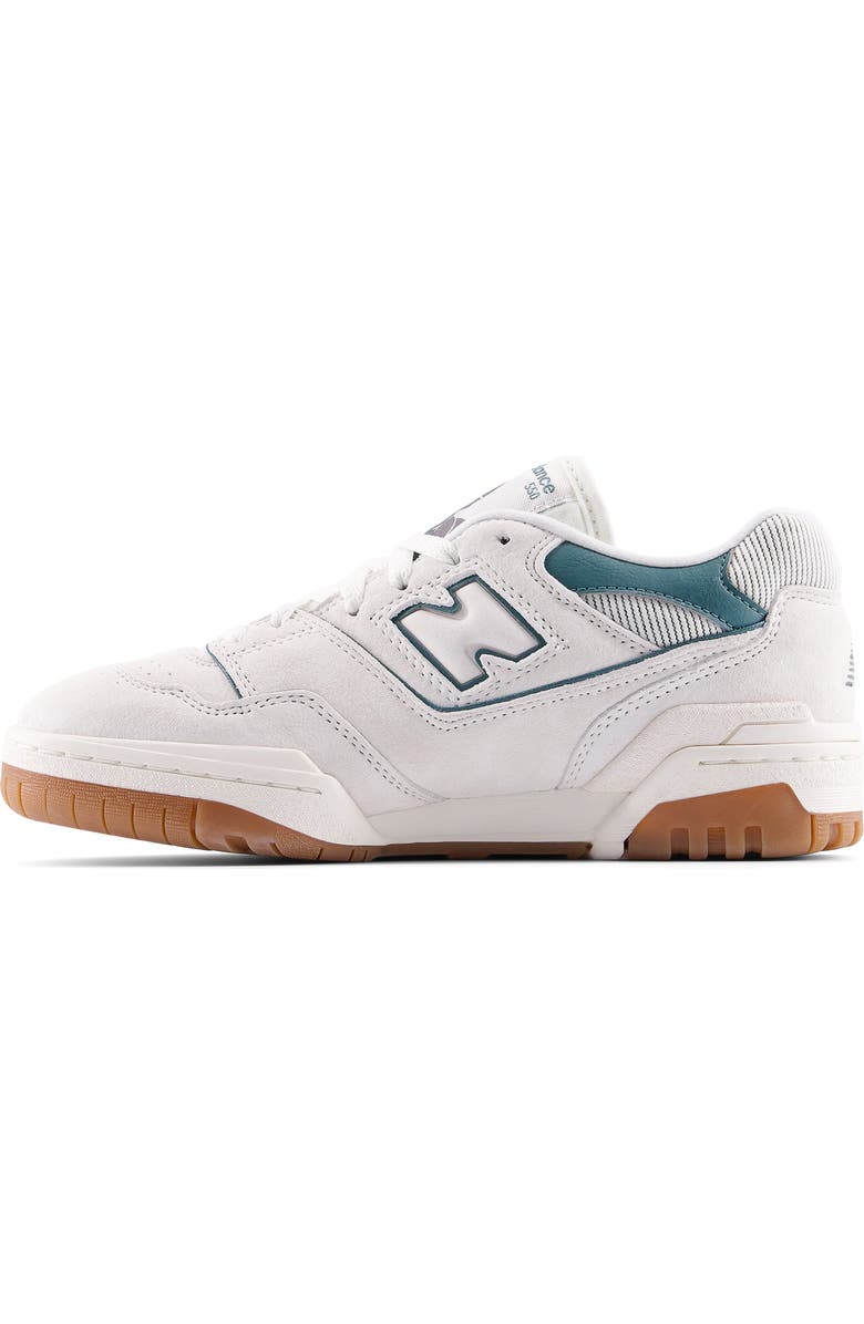 New Balance 550 Basketball Sneaker, Alternate, color, Sea Salt/ New Spruce
