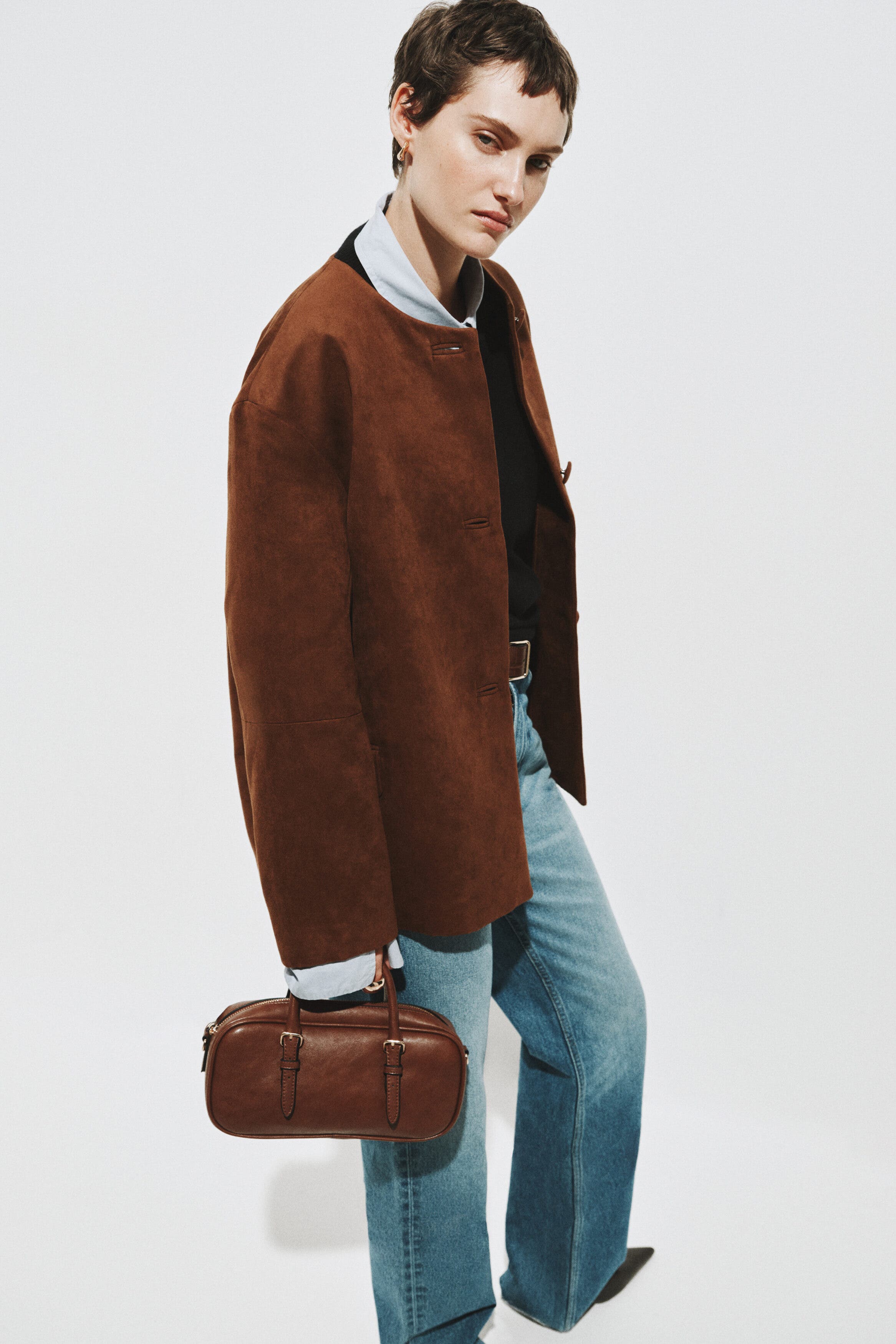 Collarless Jacket - image 2