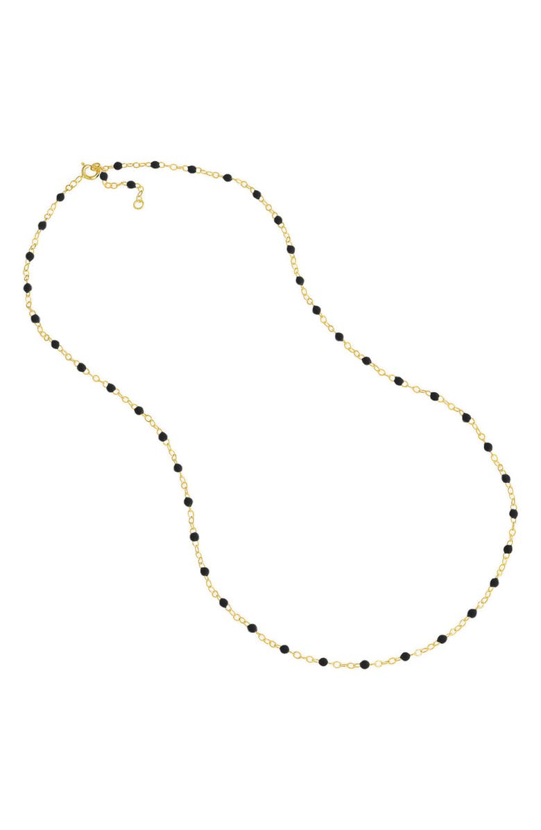 ES JEWELRY Enamel Station Chain Necklace, Alternate, color, 