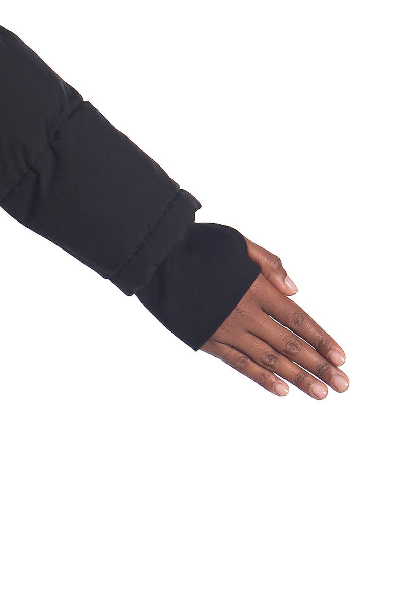 Michael Kors Belted Parka With Shearling Hood, Alternate, color, 