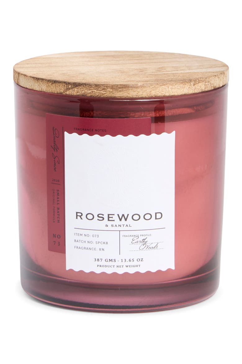 Rosewood & Santal Candle, Main, color, ROSEWOOD AND SANTAL