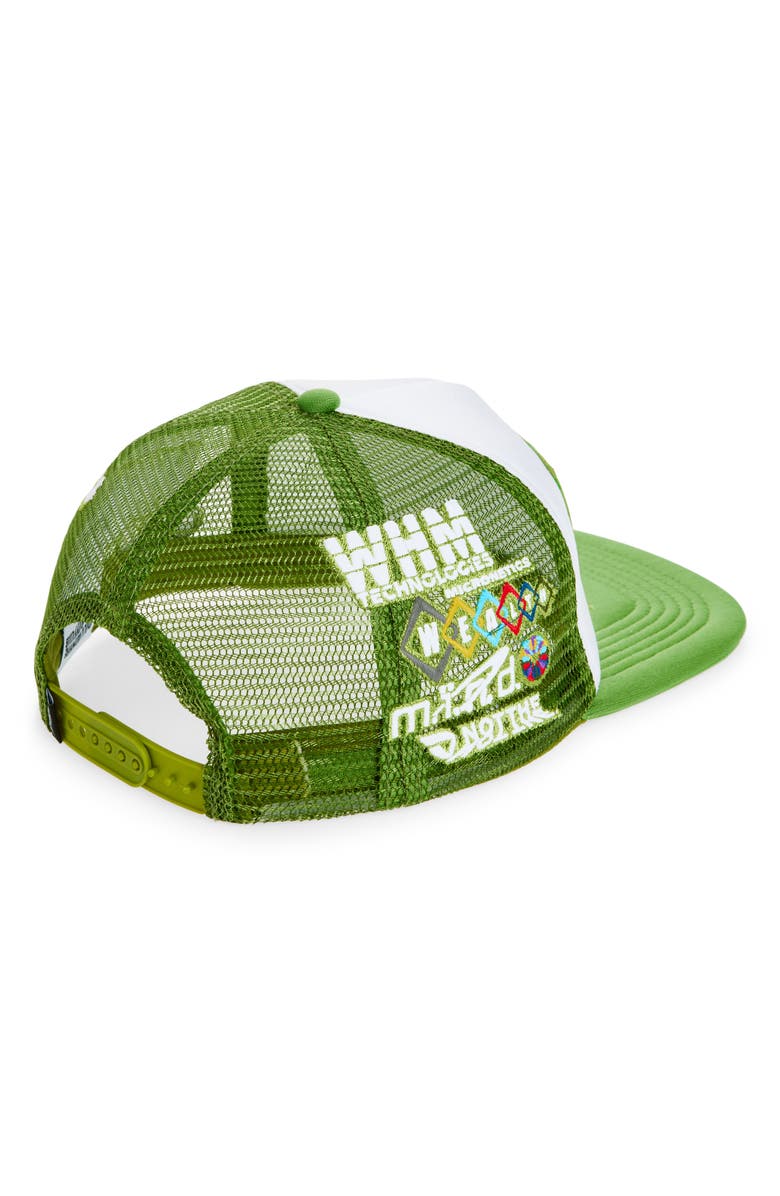 Billionaire Boys Club BB Solar Systems Trucker Hat, Alternate, color, Cactus