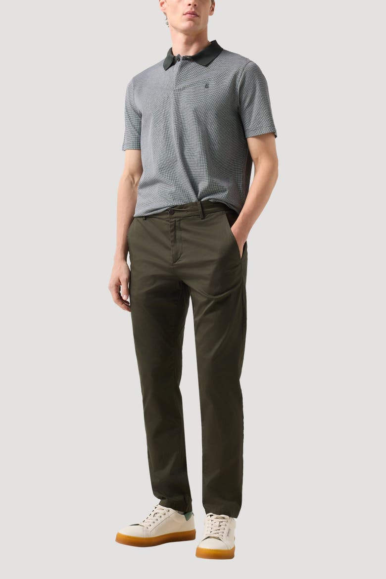 Wynn Polo Shirt, Alternate, color, Olive green/white