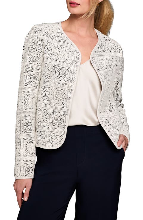 Tapestry Knit Jacket
