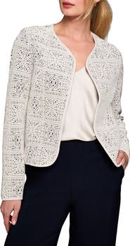 NIC+ZOE Tapestry Knit Jacket