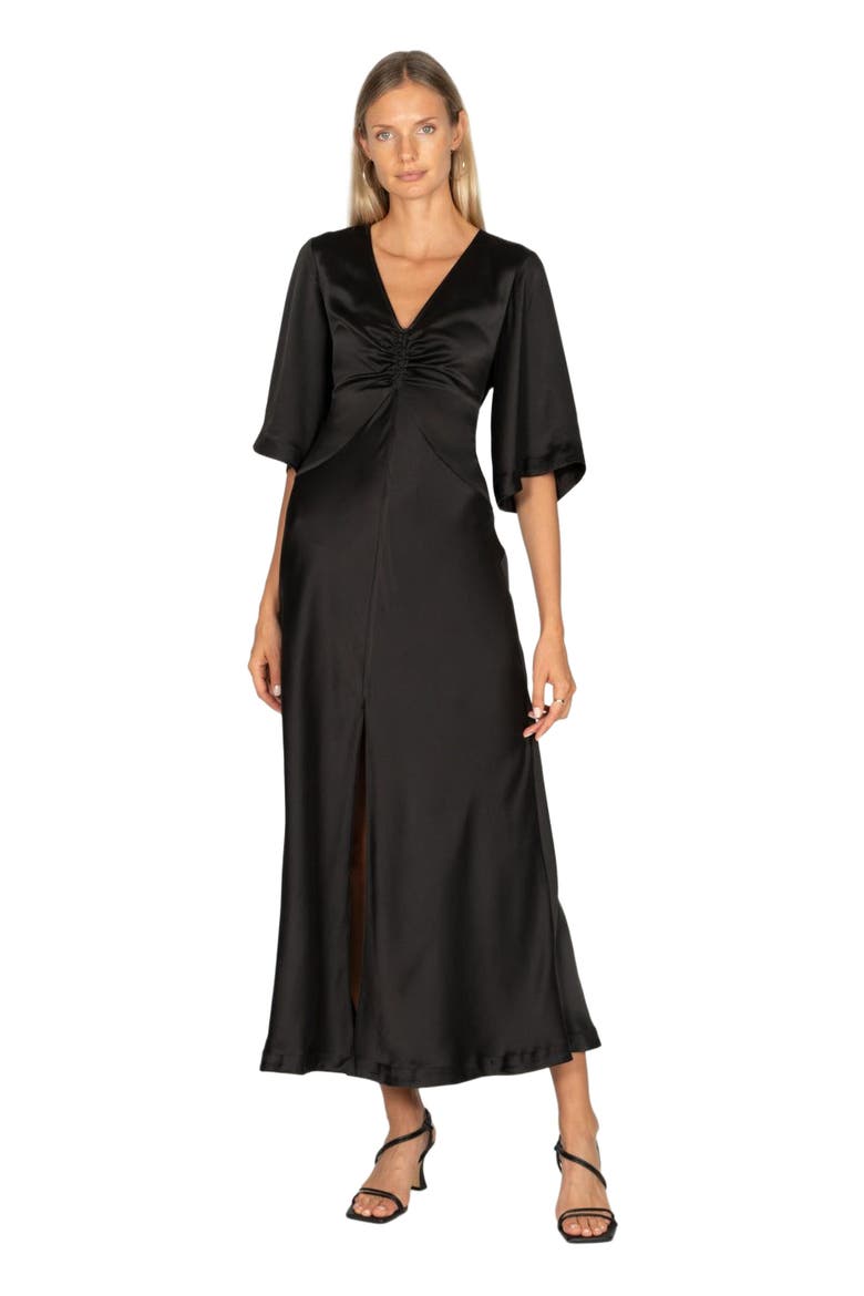 Tatianna Dress, Alternate, color, BLACK