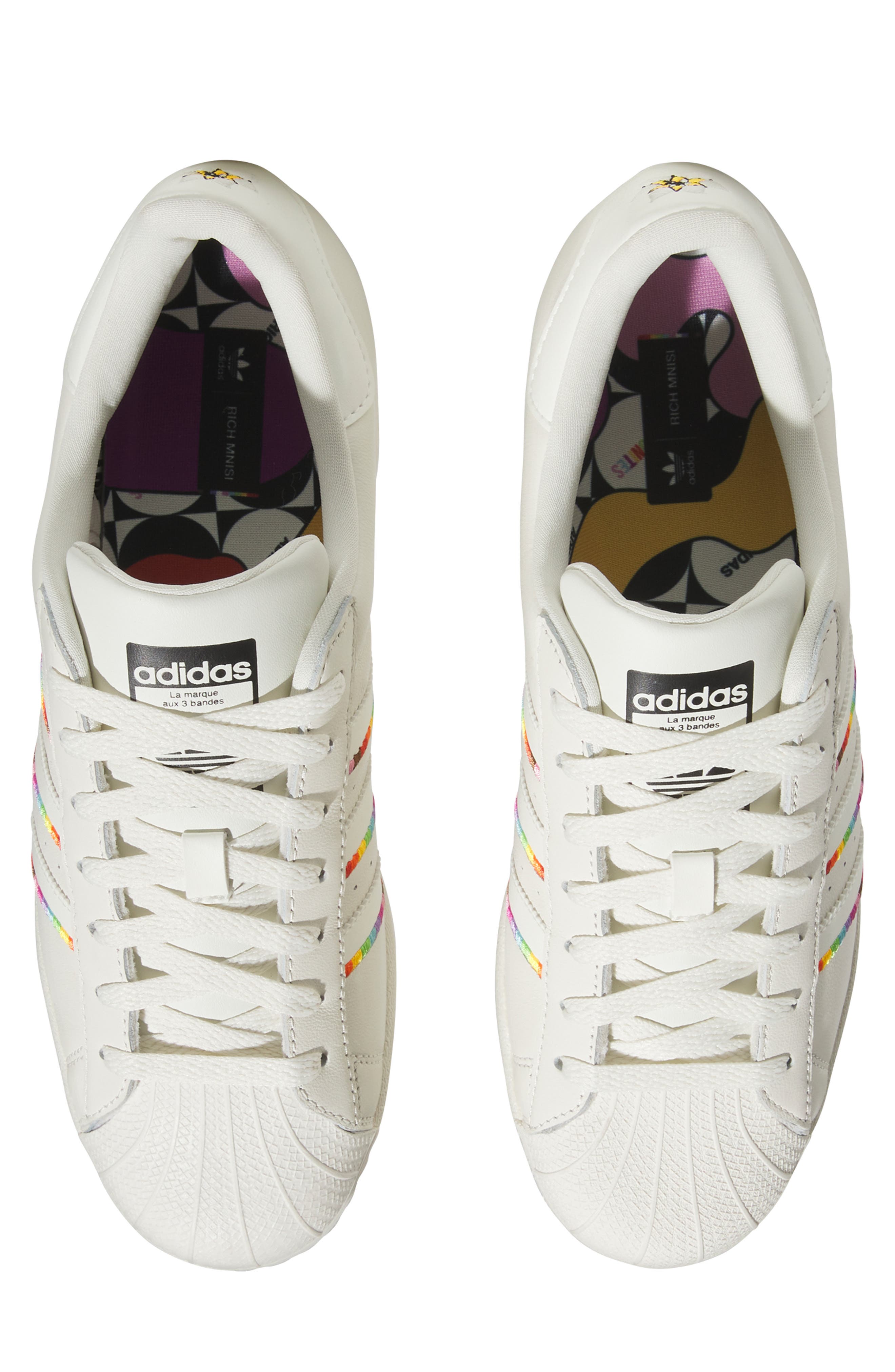 adidas x Rich Mnisi Pride Superstar Sneaker, Alternate, color, 