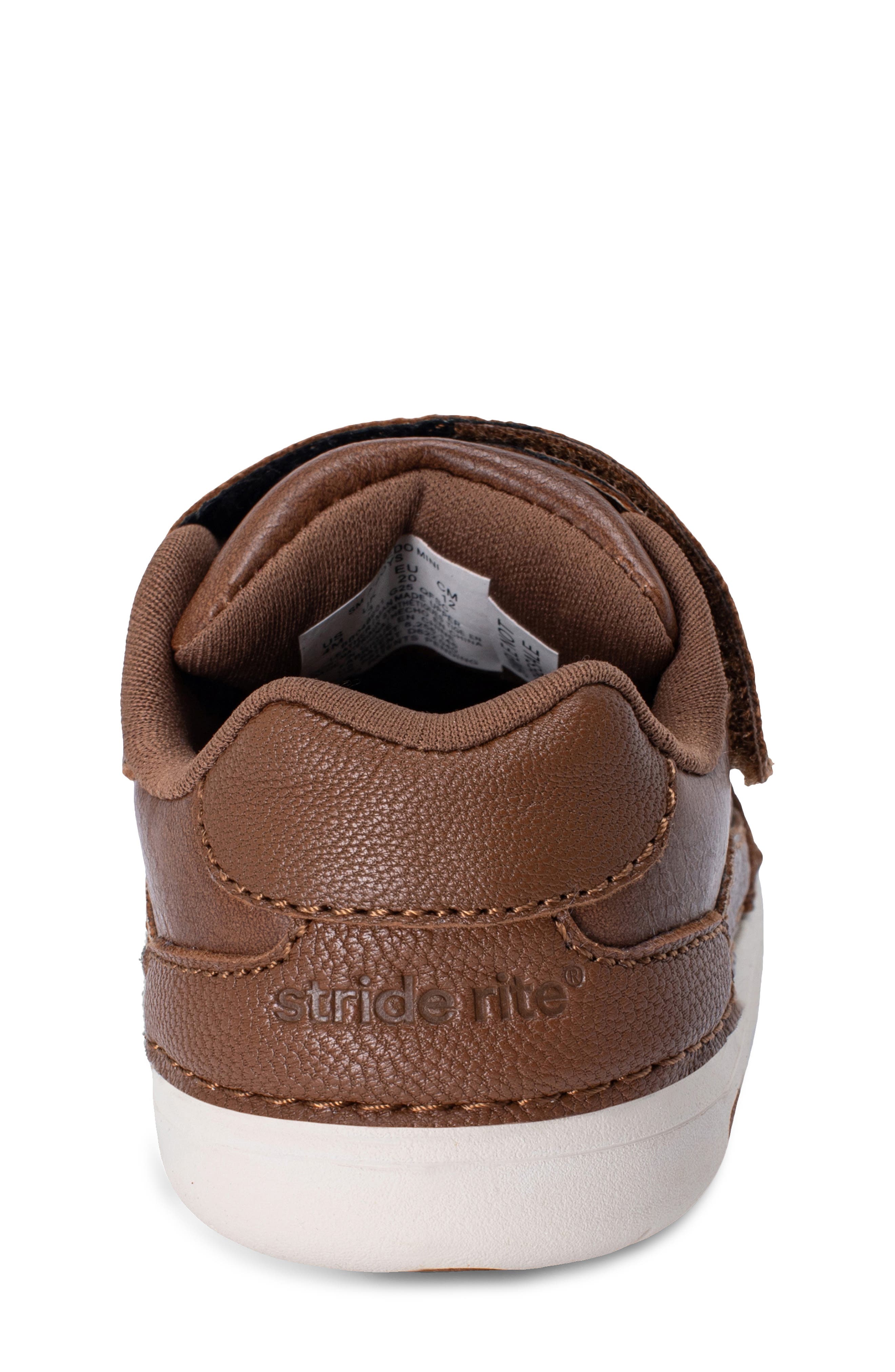 Kids' SRTech™ Mini Alfredo Sneaker, Alternate, color, BROWN