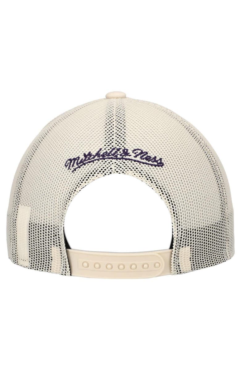 Mitchell & Ness Men's Mitchell & Ness Cream Phoenix Suns Trucker Adjustable Hat, Alternate, color, Cream