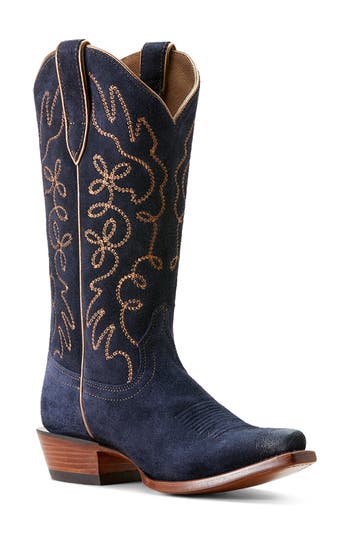 Ariat Jukebox Polo Western Boot In Blue