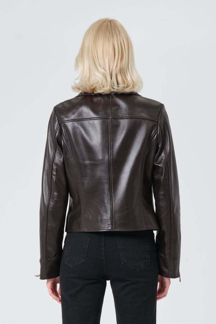 Charlotte Leather Jacket - image 4