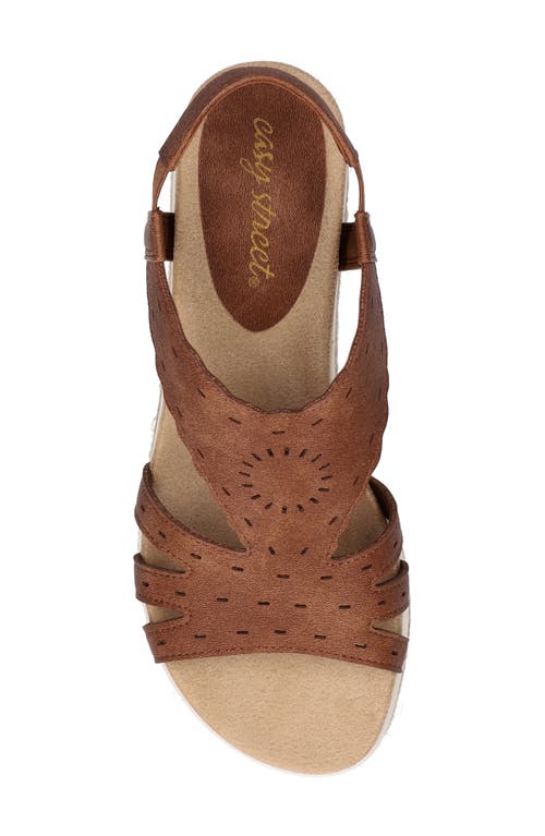 EASY STREET EASY STREET FRAN SLINGBACK WEDGE SANDAL