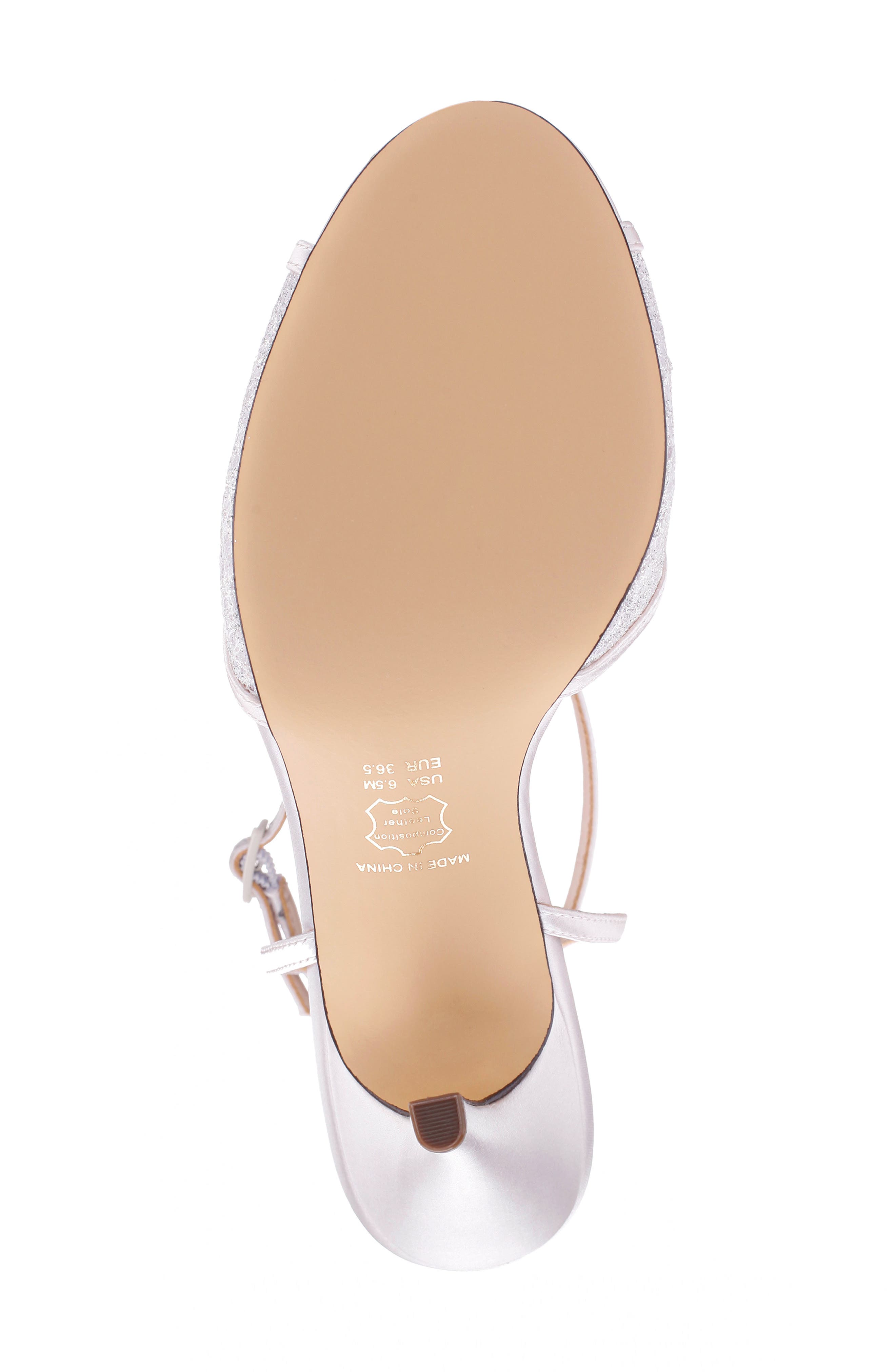 Vyra Ankle Strap Sandal, Alternate, color, IVORY