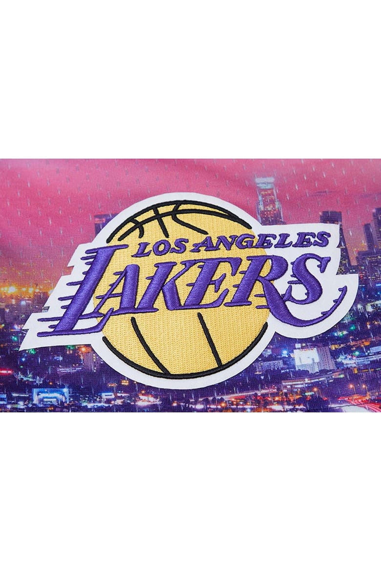 Men's Pro Standard Los Angeles Lakers Cityscape Shorts, Alternate, color, Purple