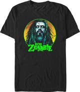 Rob Zombie Men's Rob Zombie Undead Face Logo Graphic T-Shirt
