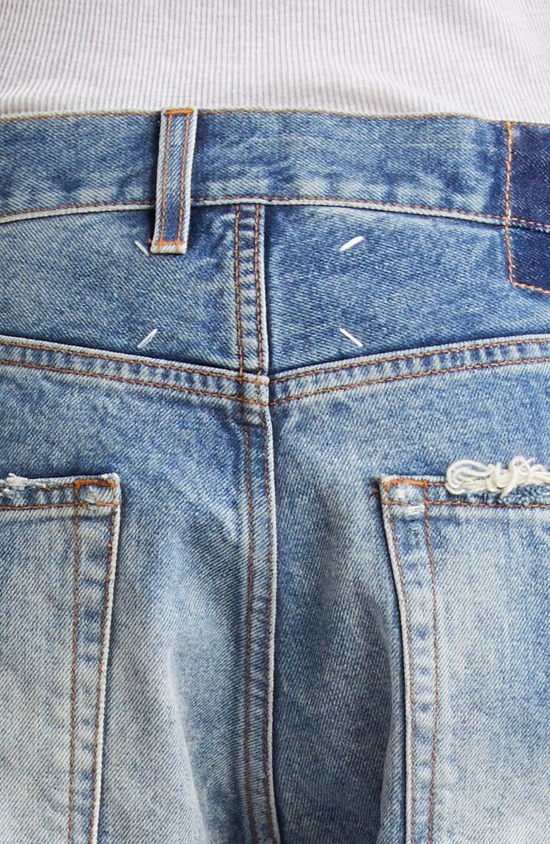 Maison Margiela Five-Pocket Straight Leg Jeans, Alternate, color, 