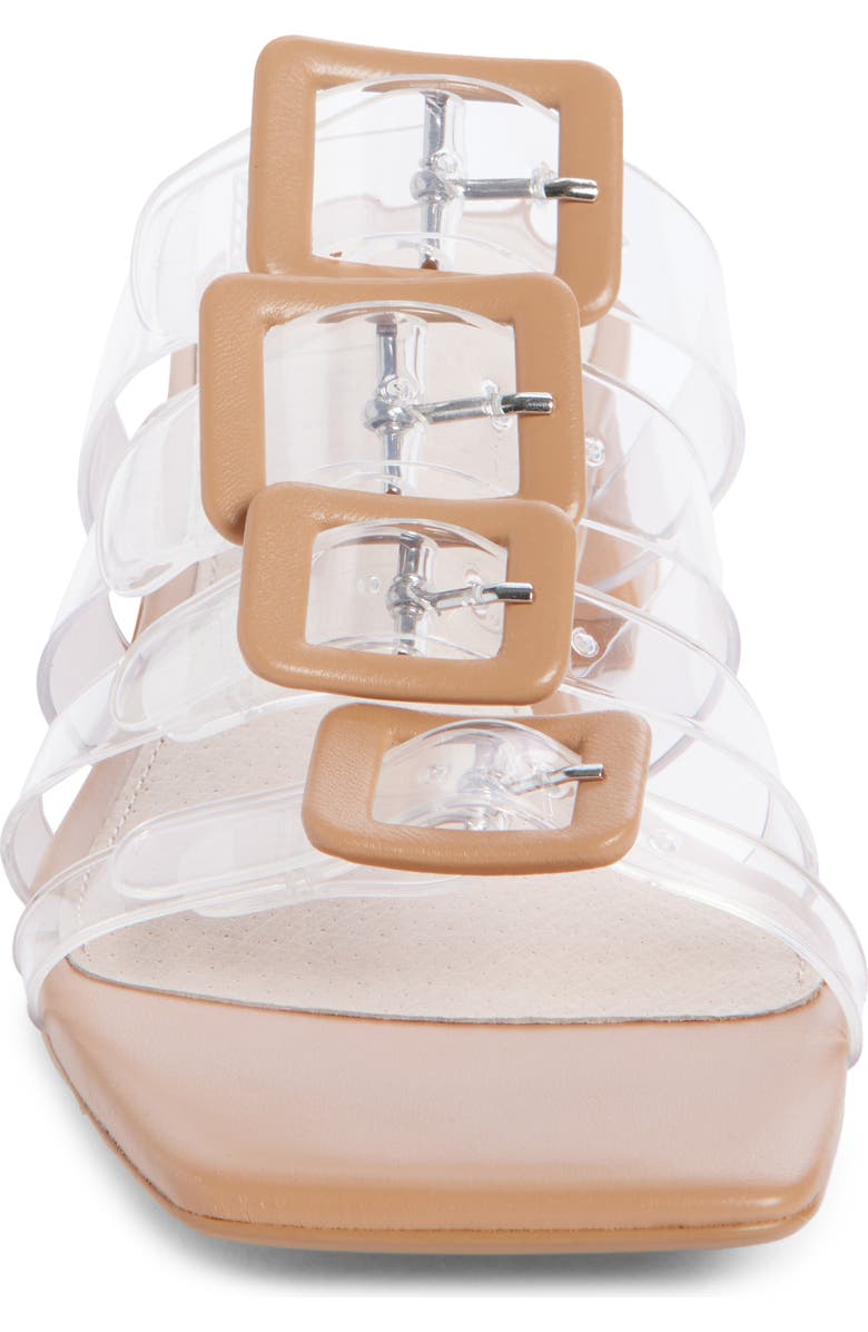 Cecelia New York Ludlow Cage Slide Sandal, Alternate, color, Tea