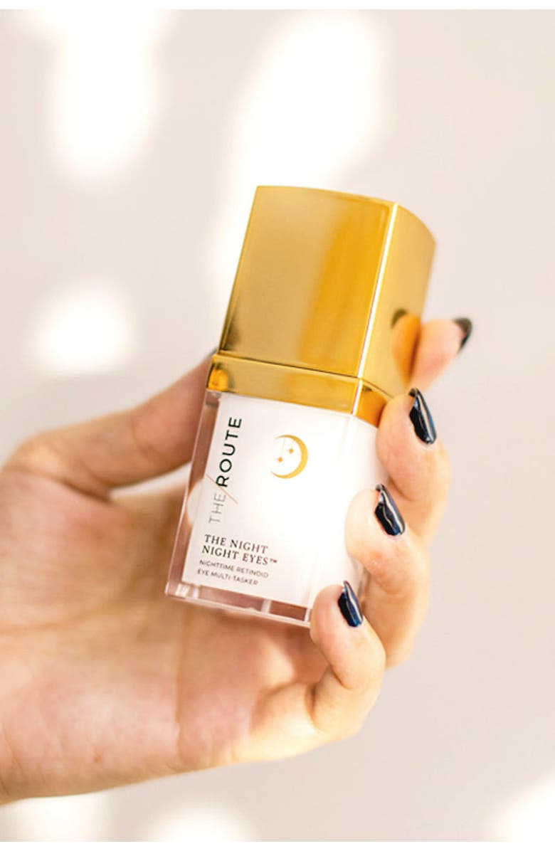 The Route Beauty The Golden Duo  The Golden Rule Retinoid and The Night Night Eyes Eye Cream, Alternate, color, NO COLOR