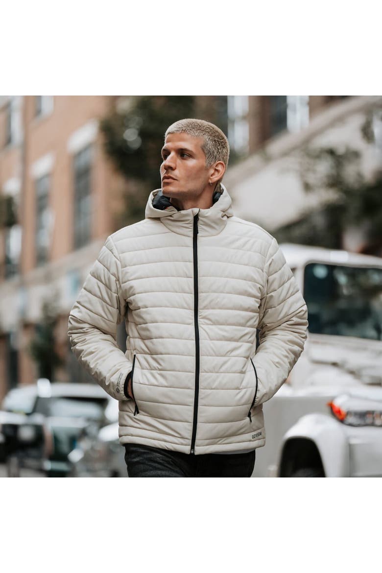 Hybrid Windstopper Lightweight Puffy Jacket - Men's, Alternate, color, Tech Beige