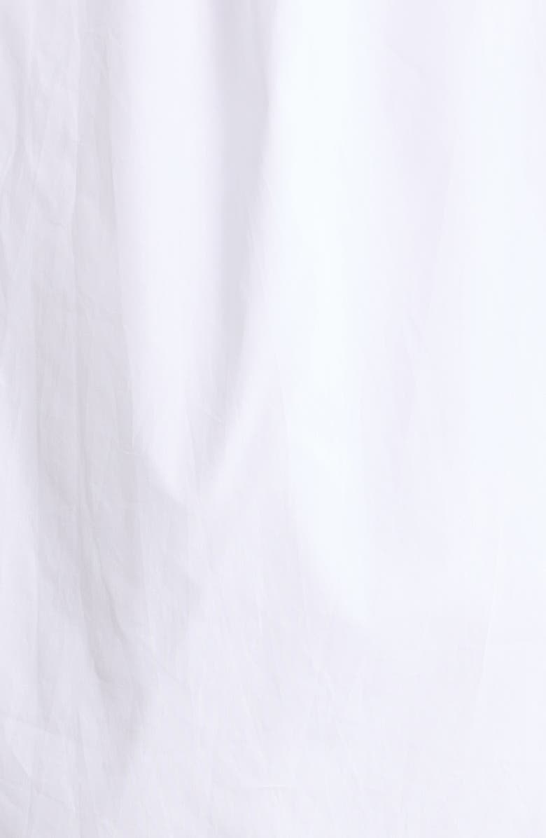 SUGARLIPS Kaira Poplin Button-Up Shirt, Alternate, color, White