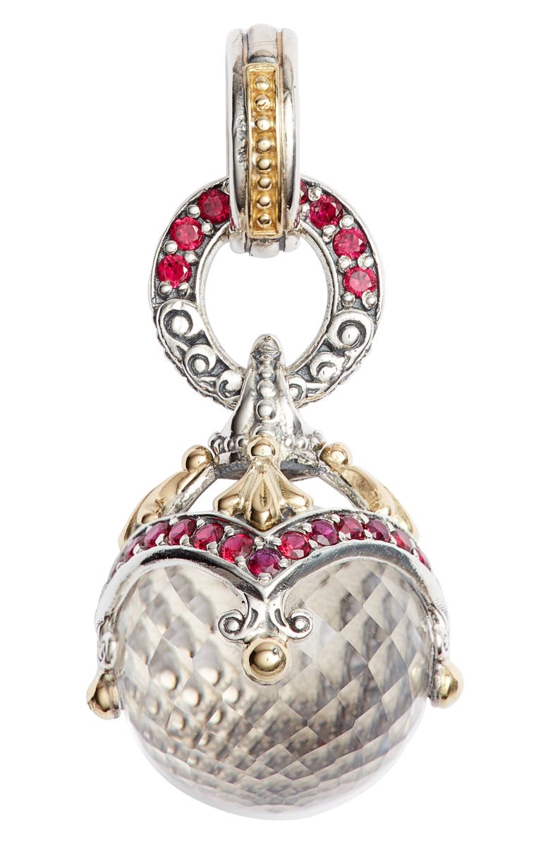Konstantino Pythia Crystal Orb Pendant, Main, color,