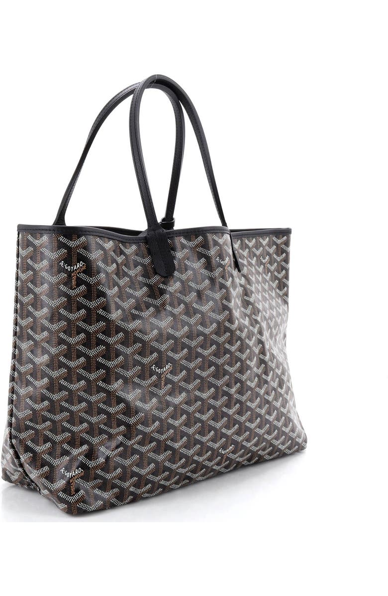 Pre-Owned Goyard Saint Louis Tote Coated Canvas PM, Alternate, color, Black