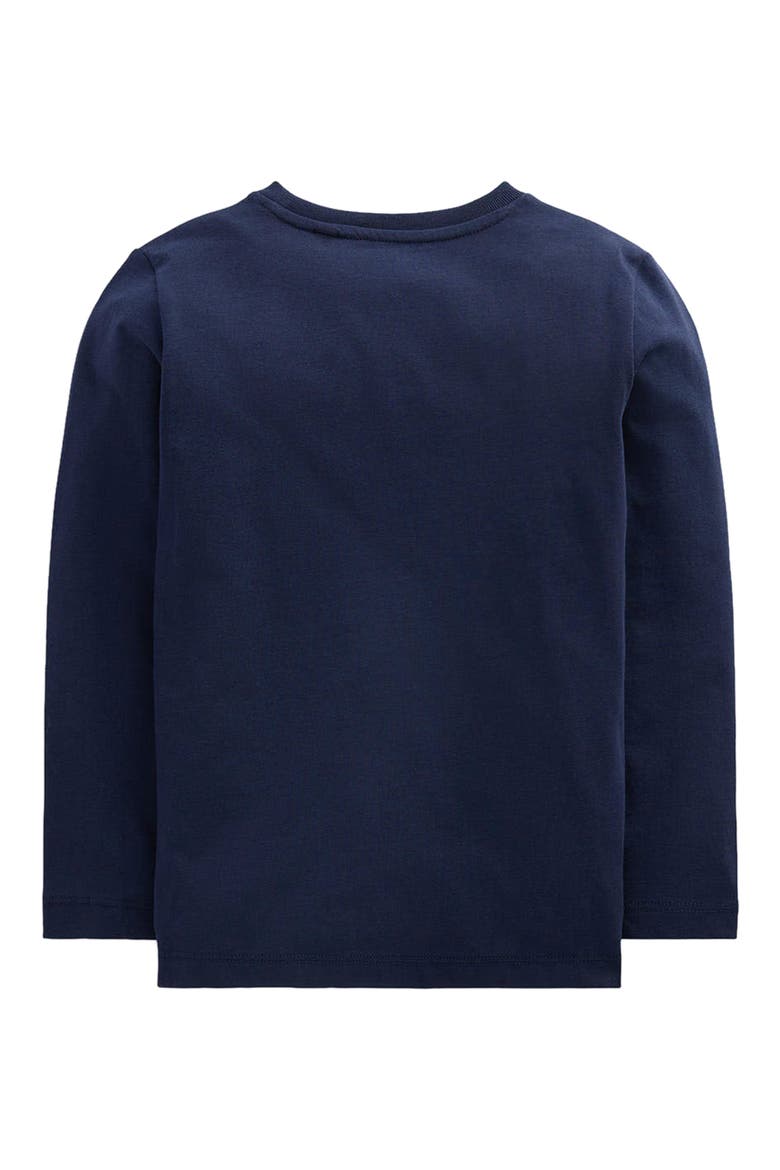 Kids' Graphic Long Sleeve T-Shirt, Main, color, FRENCH NAVY, HALLOWEEN CASTLE