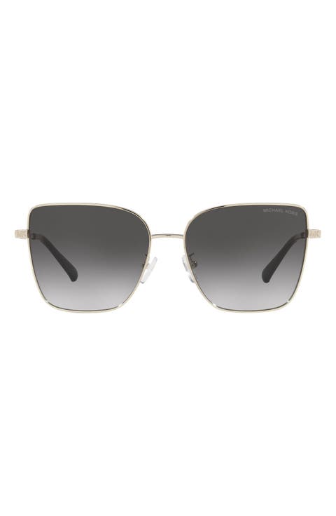 Bastia 57mm Gradient Square Sunglasses