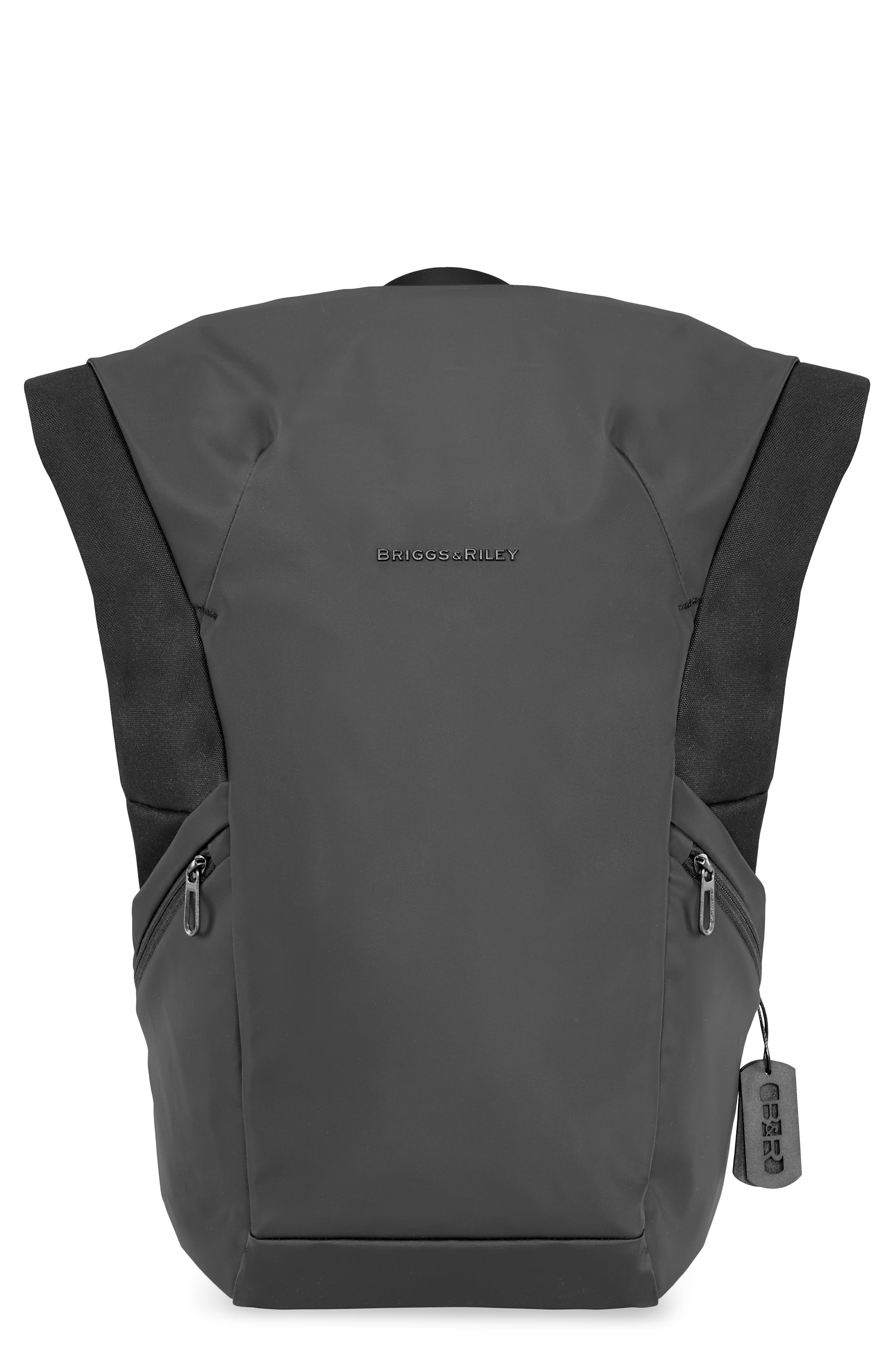 Briggs & Riley Delve Large Rolltop Backpack, Main, color, 