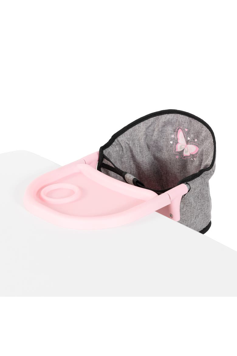Doll Table Seat, Attaches To Table, Accessory For Dolls Up To 18 Inches, Kids 3+, Alternate, color, Multicolored