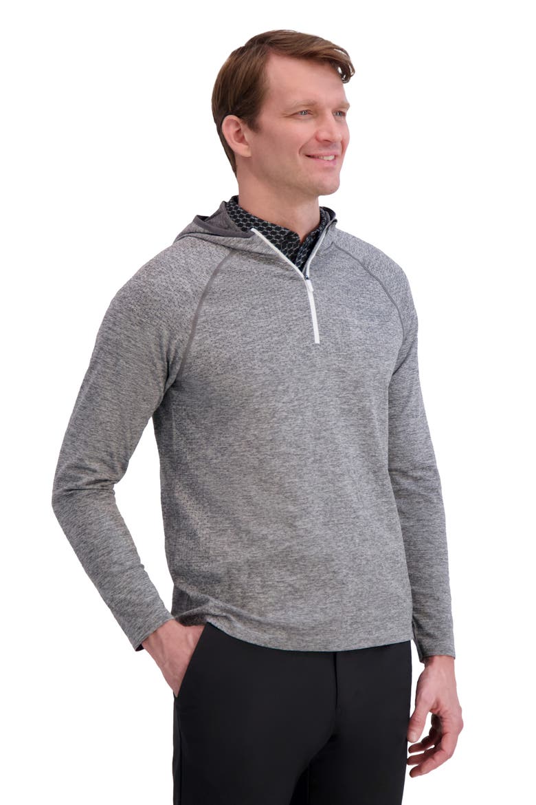 Seamless Knit Golf Pullover Hoodie, Alternate, color, GREY