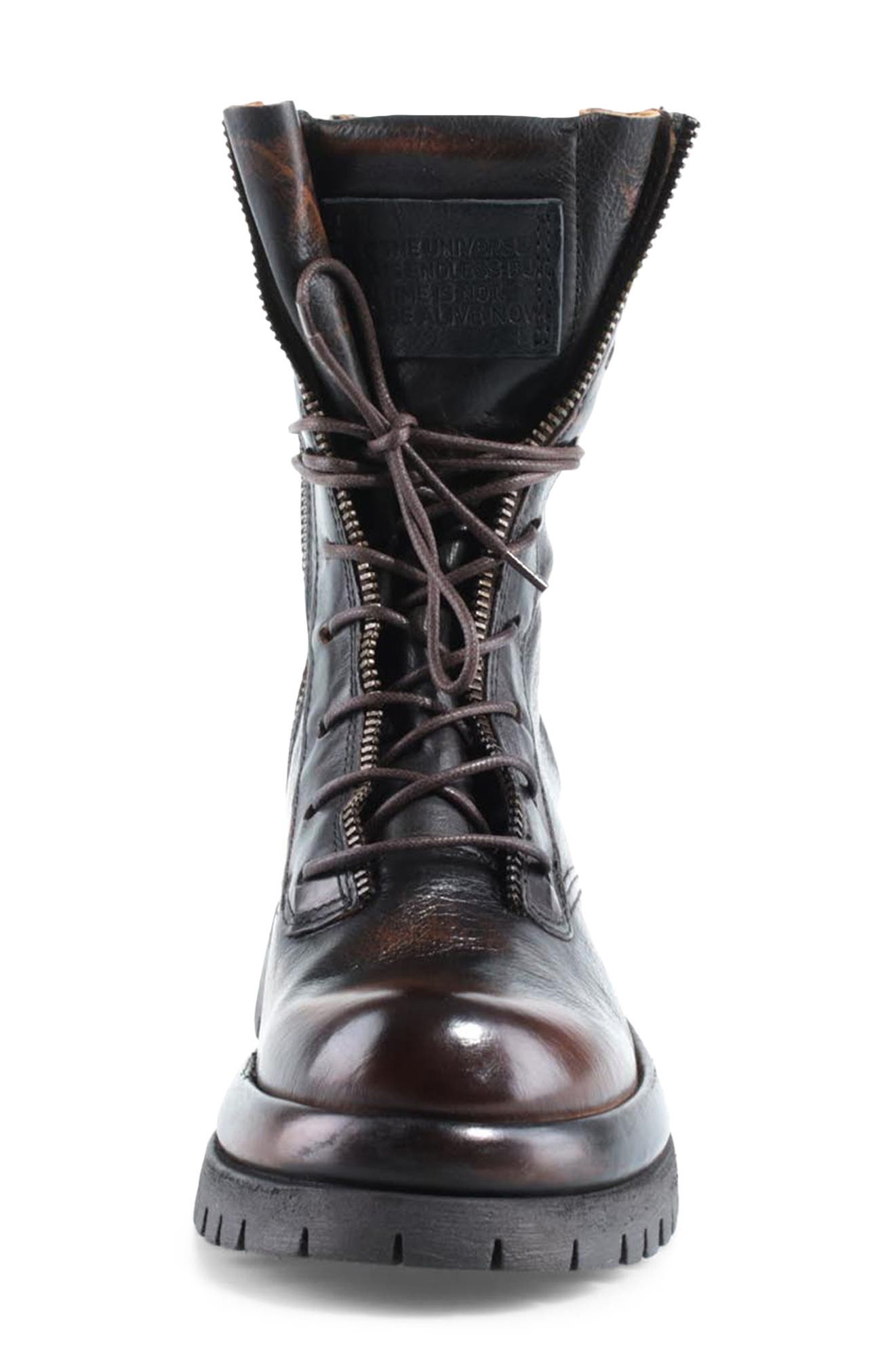 Driver Leather Boot, Alternate, color, DISTRESSED WHISKEY